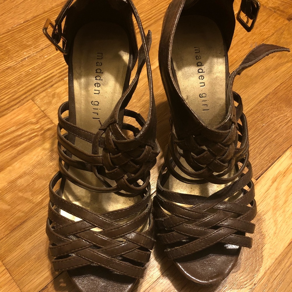 Brown Madden Girl Sandals